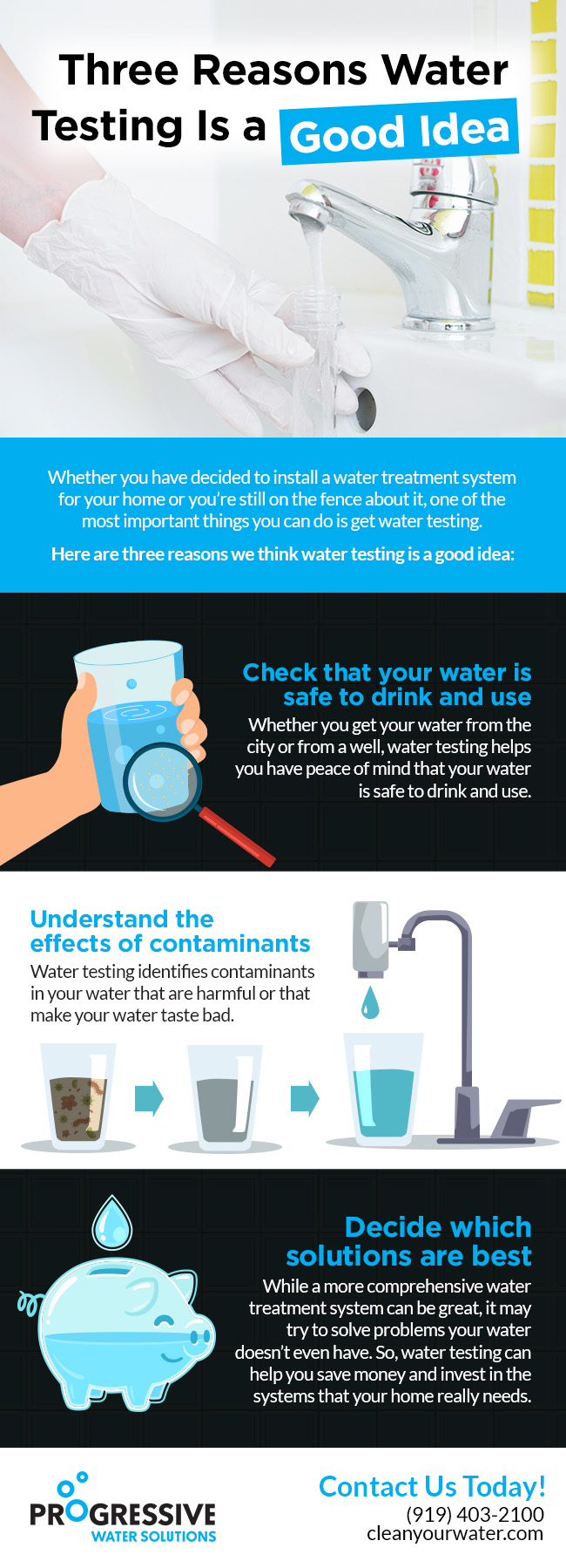 Three Reasons Water Testing Is a Good Idea 
